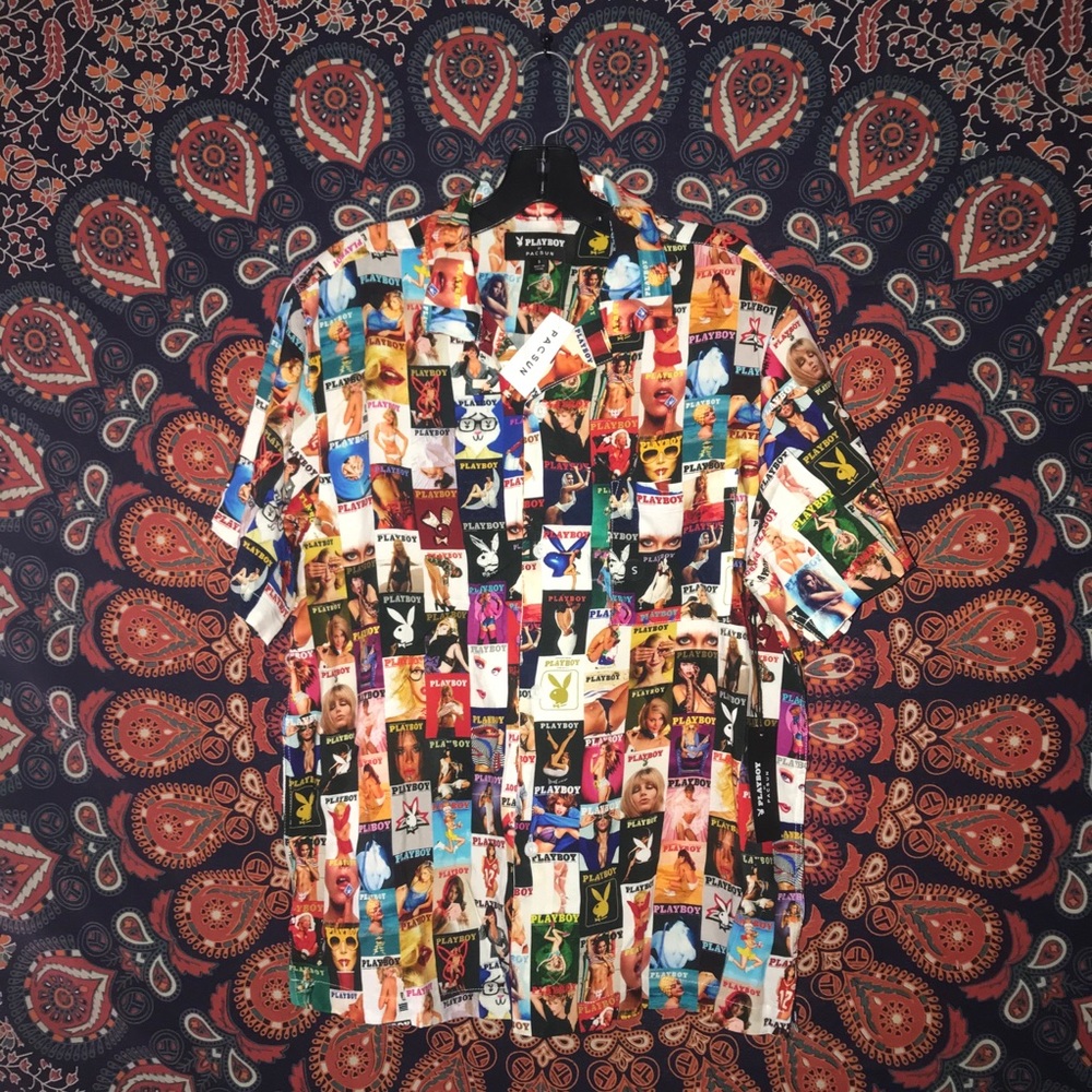 Playboy X PacSun College Camp Shirt